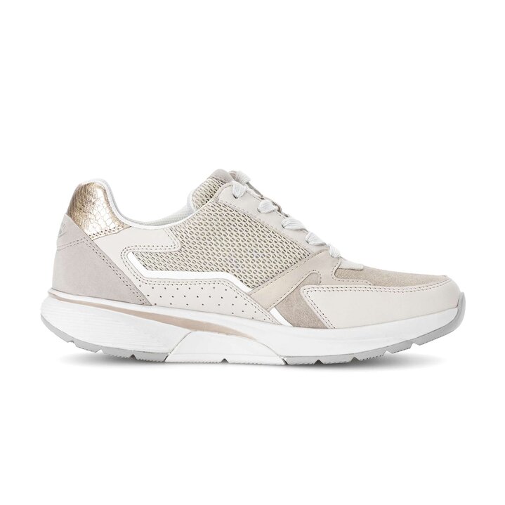 Sneakers basse beige #1