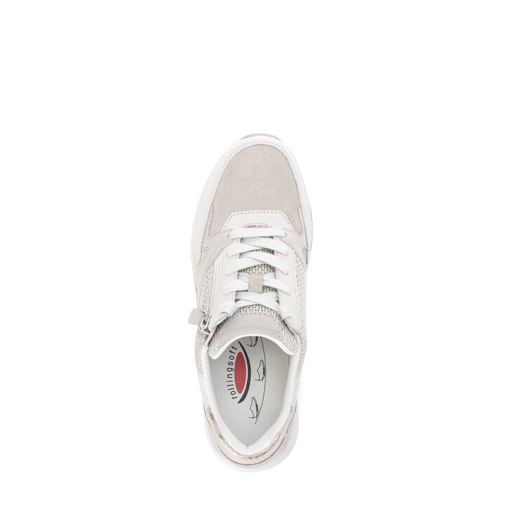 Sneakers basse beige #5