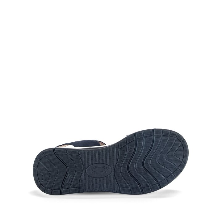 Sandalo con plateau blu #4