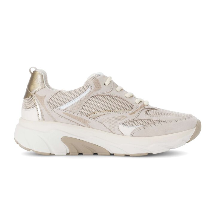 Sneakers basse beige #1