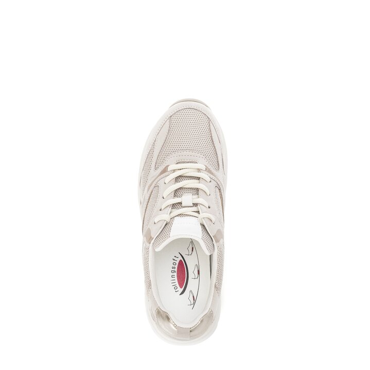 Sneakers basse beige #5