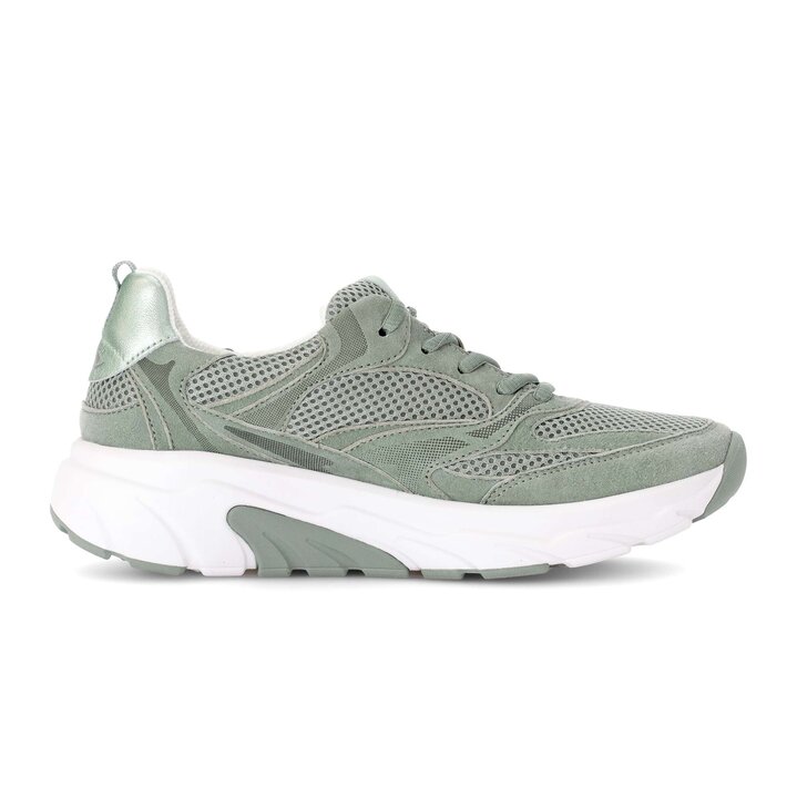 Lage sneaker groen #1