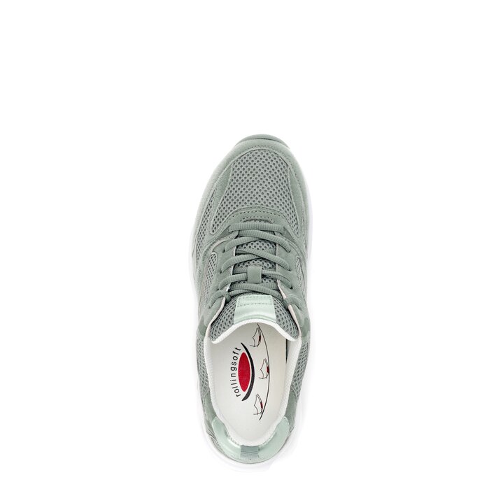 Lage sneaker groen #5