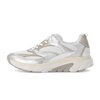 Lage sneaker wit