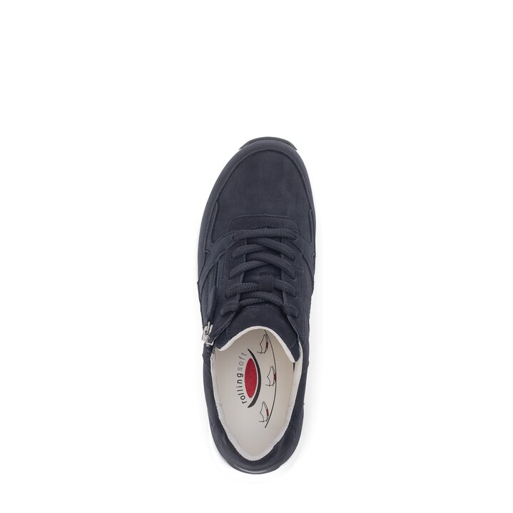 Sneakers basse blu #5