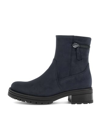 Sportliche Stiefelette blau