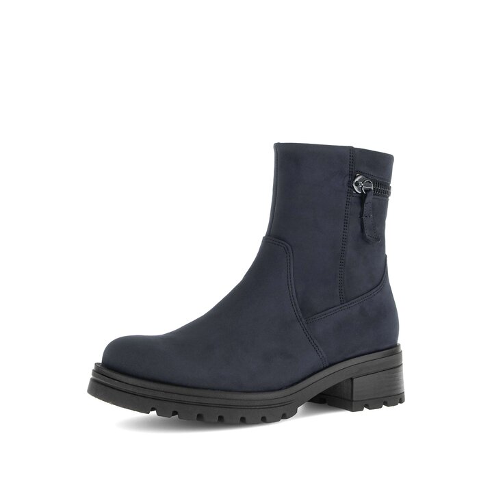 Sportliche Stiefelette blau #2
