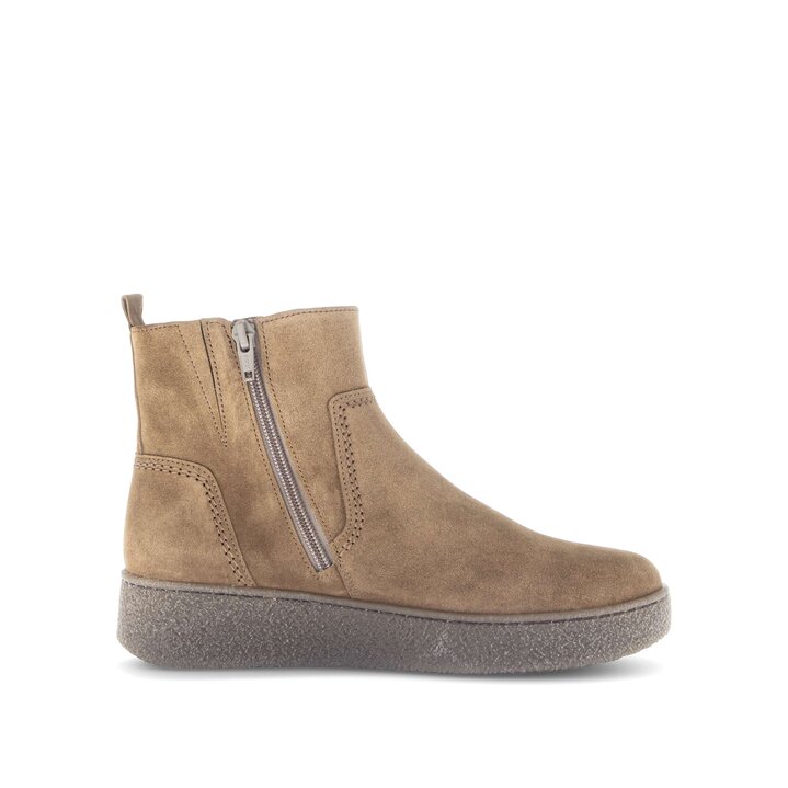 Sportliche Stiefelette braun #1