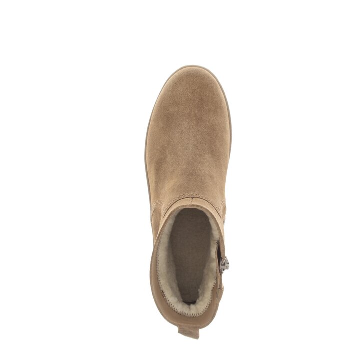 Sportliche Stiefelette braun #5