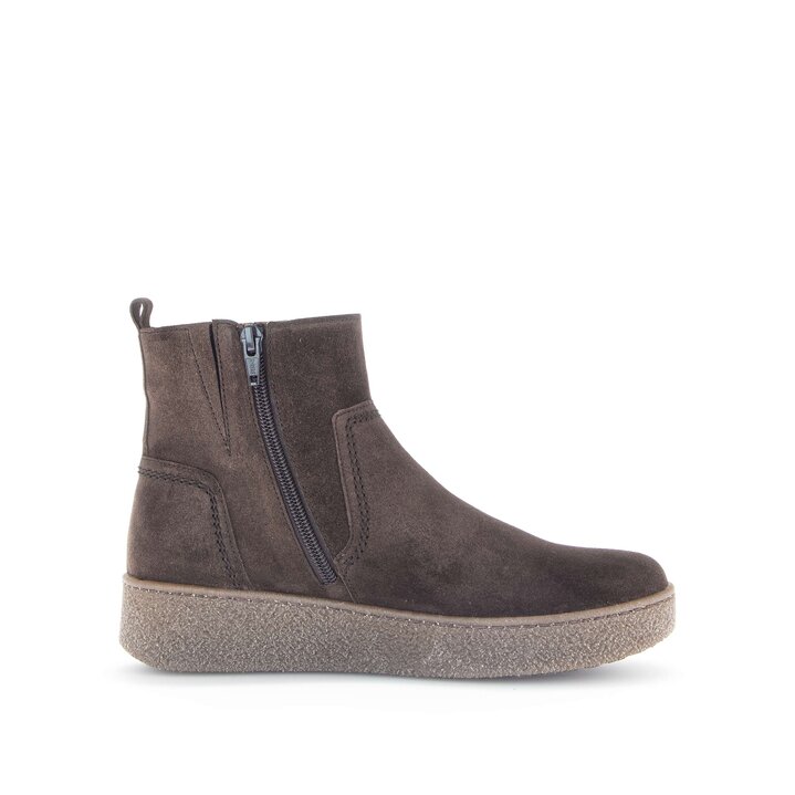 Sportliche Stiefelette braun #1