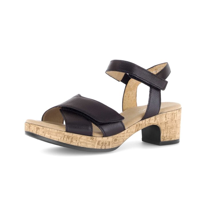 Sandale à plateforme noir #2