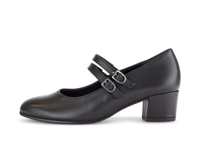 Escarpins à bride noir