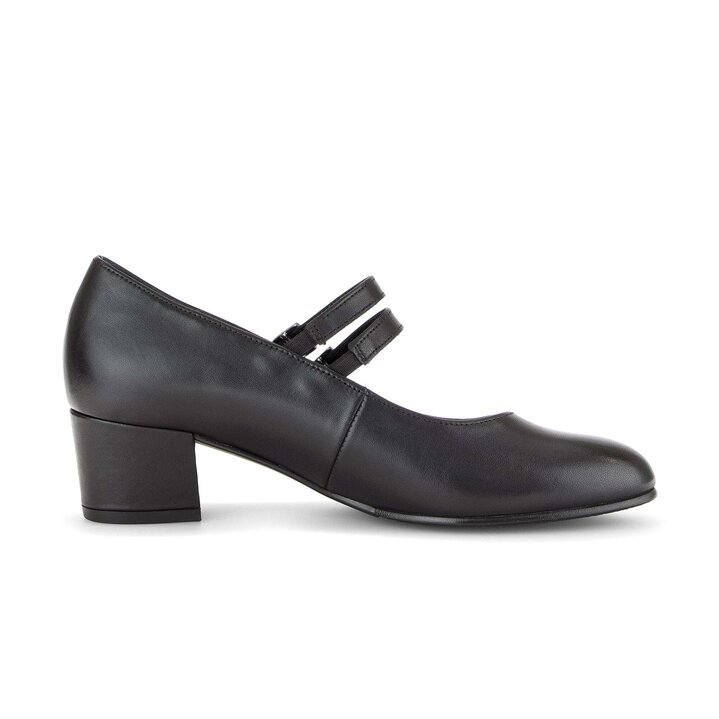 Spangenpumps schwarz #1