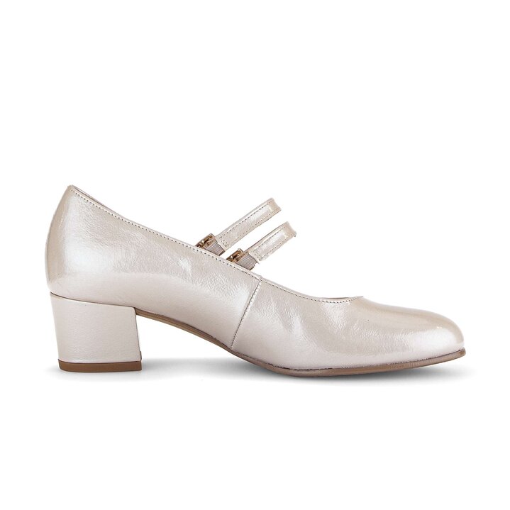 Spangenpumps beige #1
