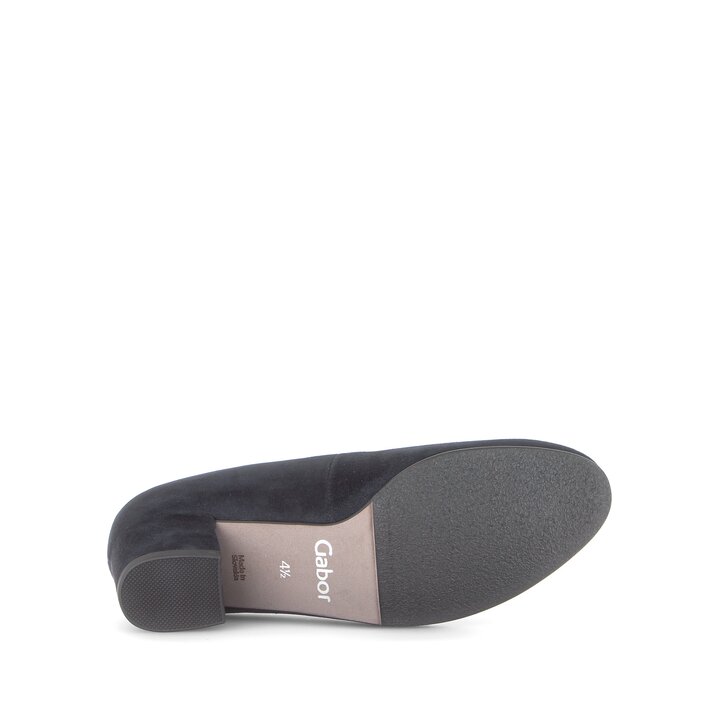 Elegante Pump blau #4