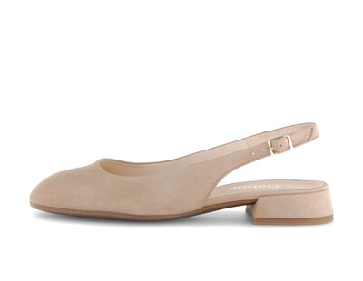 Slingpumps beige