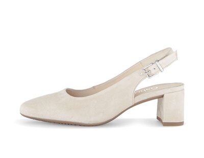 Slingpumps beige