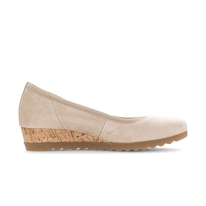 Keilpumps beige #1