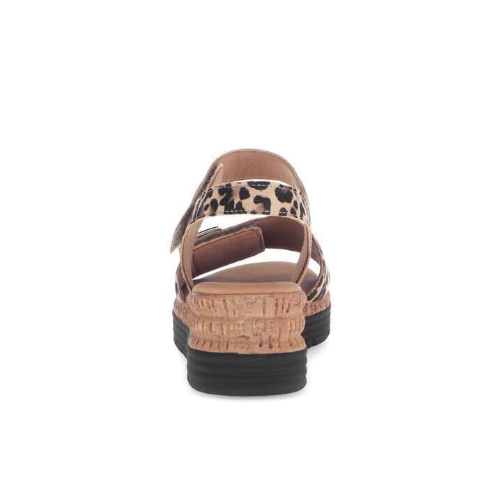 Sandale à plateforme beige #3
