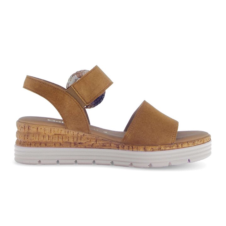 Plateau Sandale braun #1