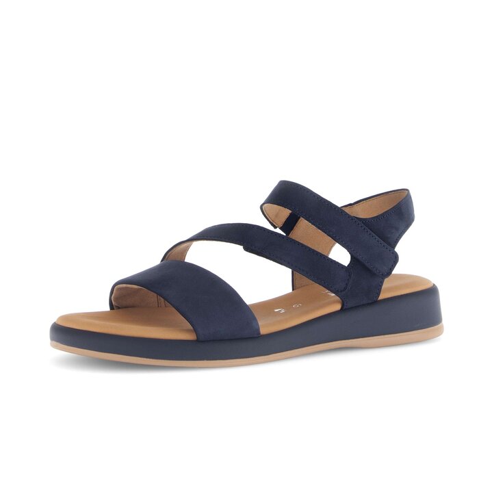 Riemchensandale blau #2