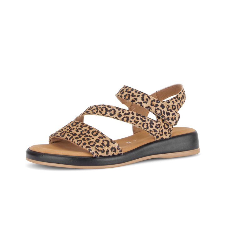 Sandal met riempjes beige #2