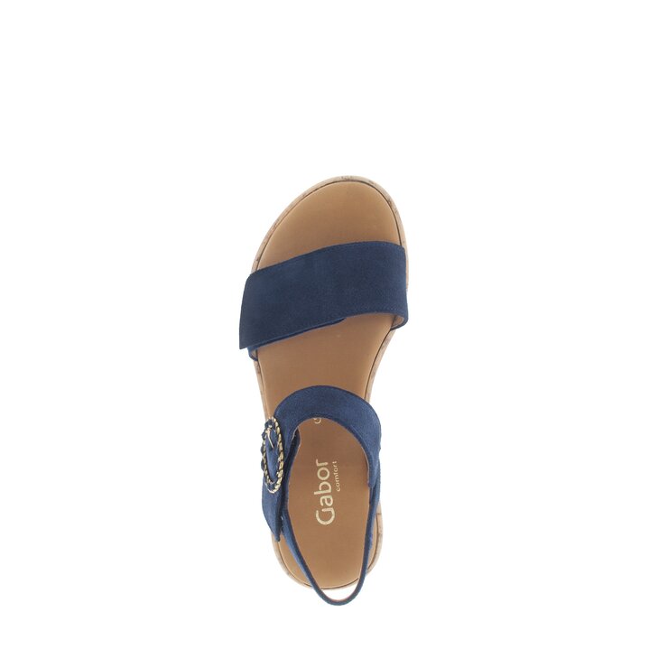 Sandale à bride bleu #5