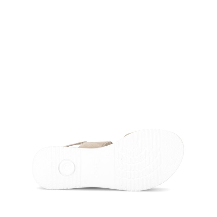Platåsandaler beige #4