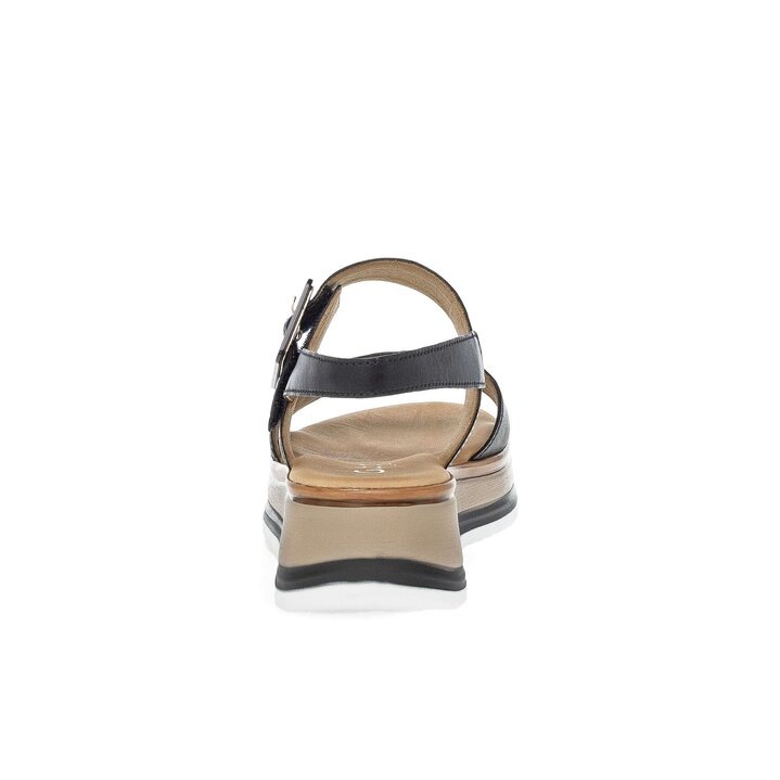 Plateau Sandale schwarz #3