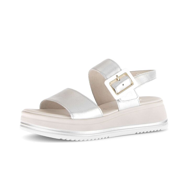 Plateau Sandale silber #2