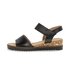 Sandalo con plateau nero