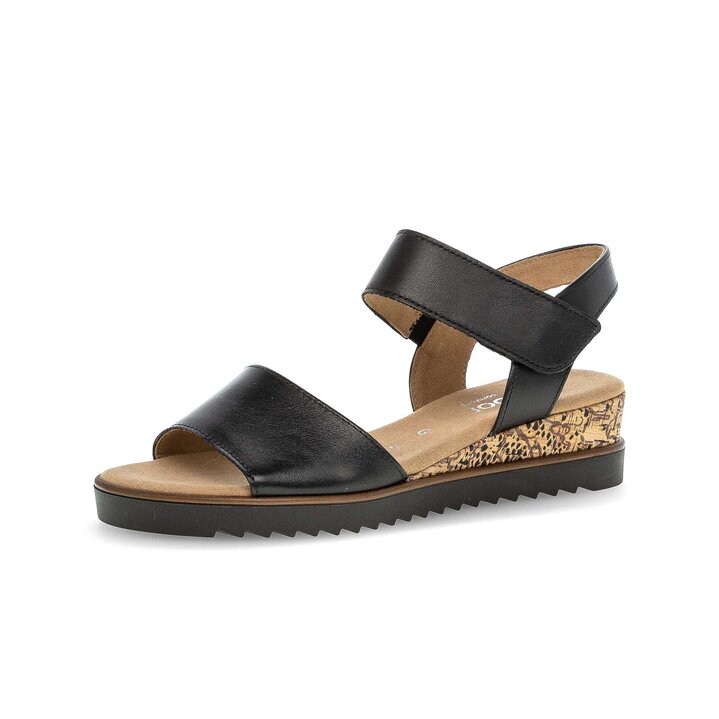 Plateau Sandale schwarz #2