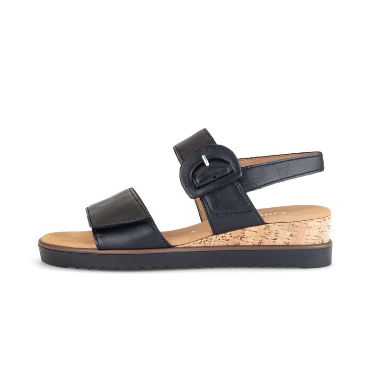 Plateau Sandale schwarz #0
