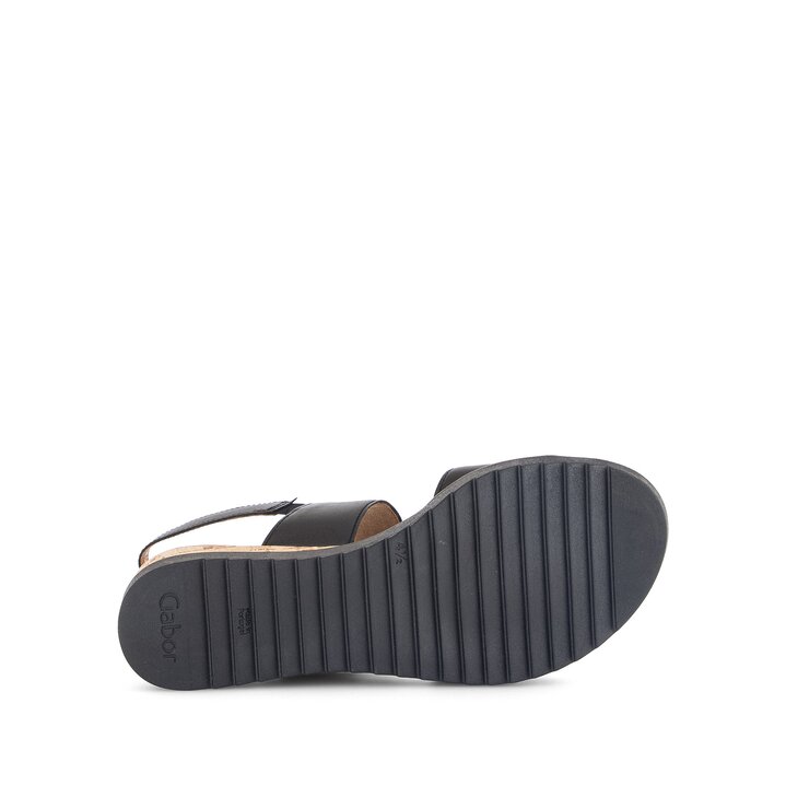 Plateau Sandale schwarz #4