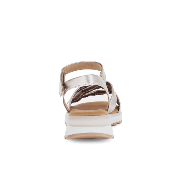 Sandalo con cinturino oro #3