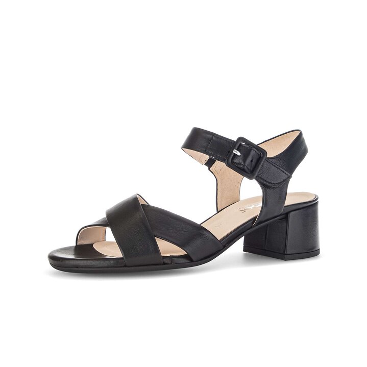 Riemchensandale schwarz #2