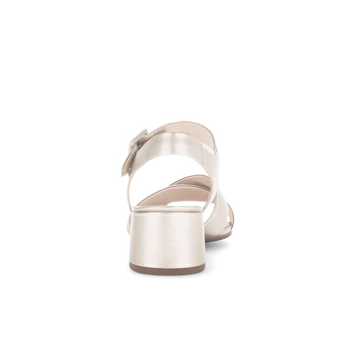 Sandale à bride or #3