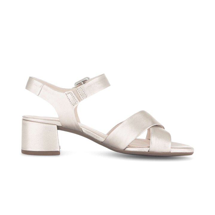 Sandale à bride or #1