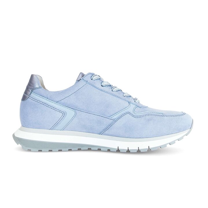 Lage sneaker blauw #1