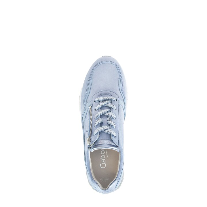 Lage sneaker blauw #5