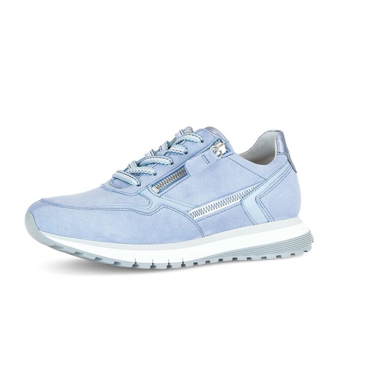 Lage sneaker blauw #2