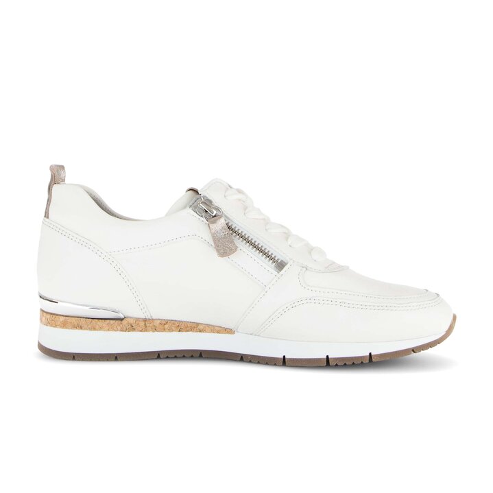 Sneakers basse crema #1
