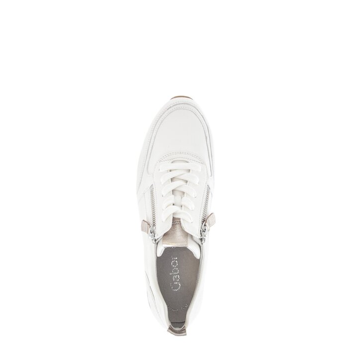 Sneakers basse crema #5