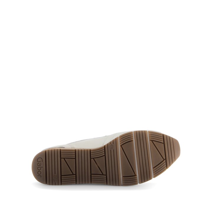 Sneakers basse crema #4