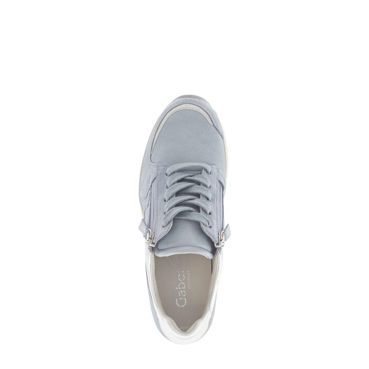 Sneakers basse blu #5