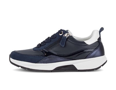 Basket basse bleu