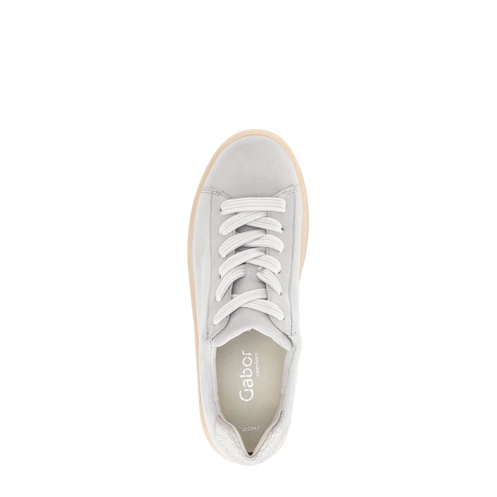 Sneakers basse grigio #5
