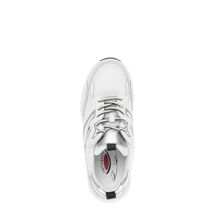 Sneaker low vit #5