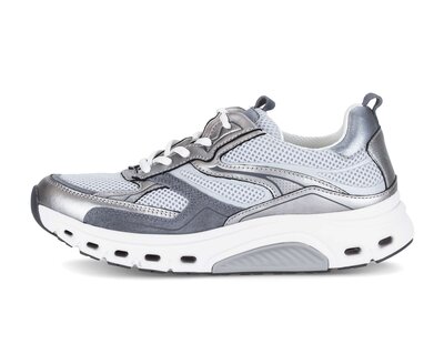 Lage sneaker blauw