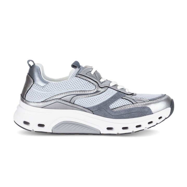 Lage sneaker blauw #1